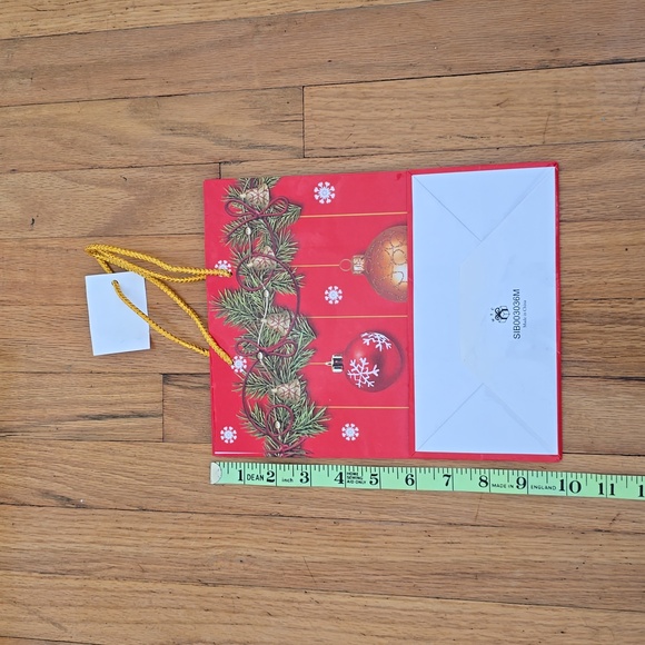 Set of 3 Christmas Gift Bags Snowman & Christmas Candy Holiday Gift Bags - Picture 5 of 9